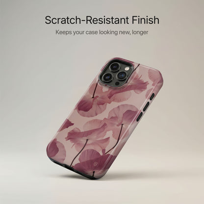 Dusty Petals Ultrabling lifestyle mockup on iPhone