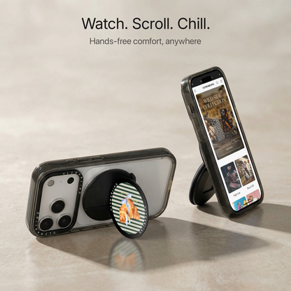 Paris Croissant Ultrabling MagSafe Phone Grip - Close-Up