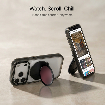 Wine Gloss Ultrabling MagSafe Phone Grip - Close-Up