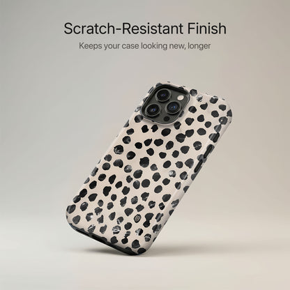 Dalmatian Chic Ultrabling lifestyle mockup on iPhone