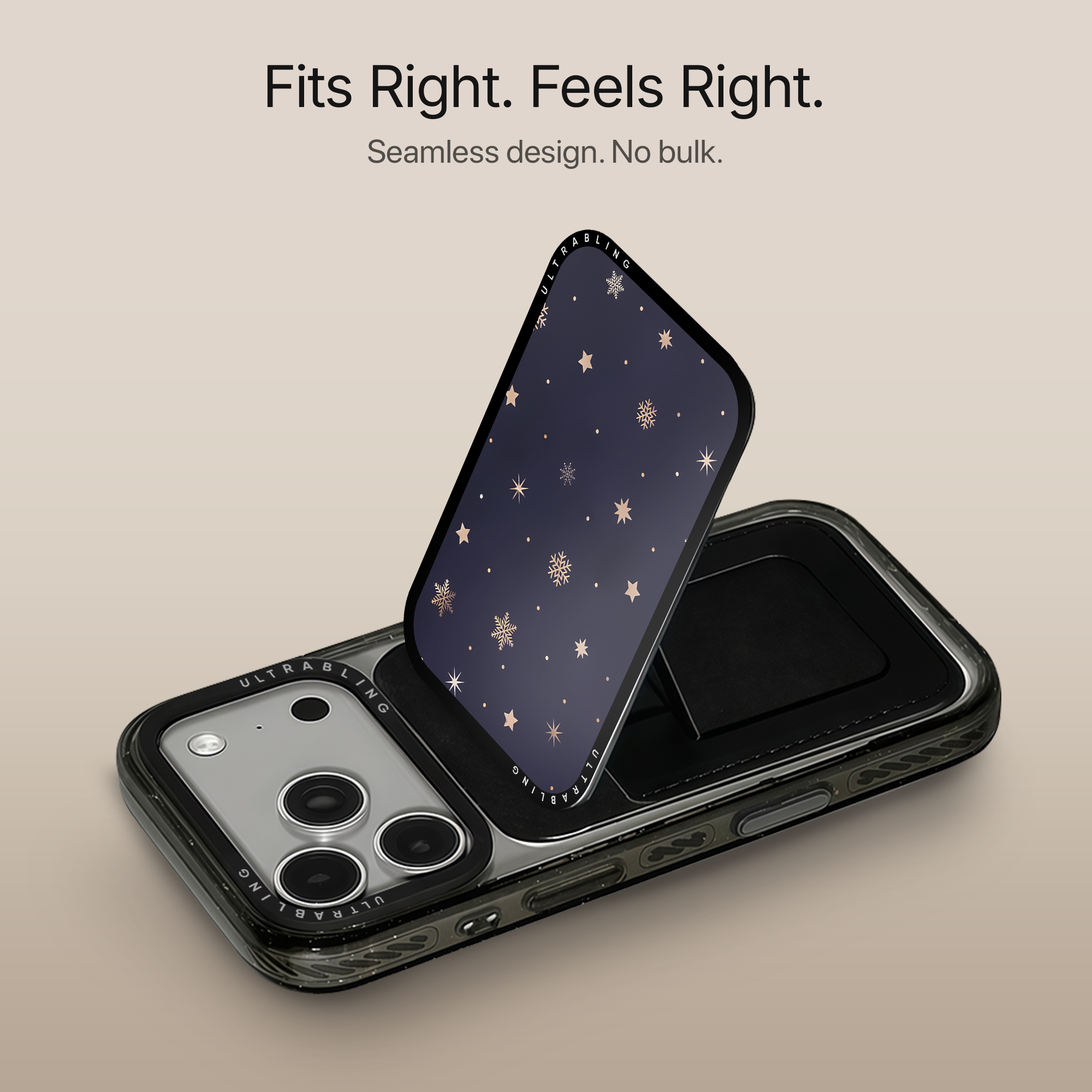 Celestial Night MagSafe Wallet - Detail View