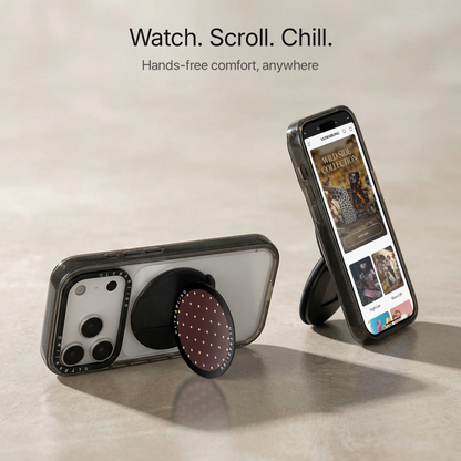 Gold Dust Ultrabling MagSafe Phone Grip - Close-Up