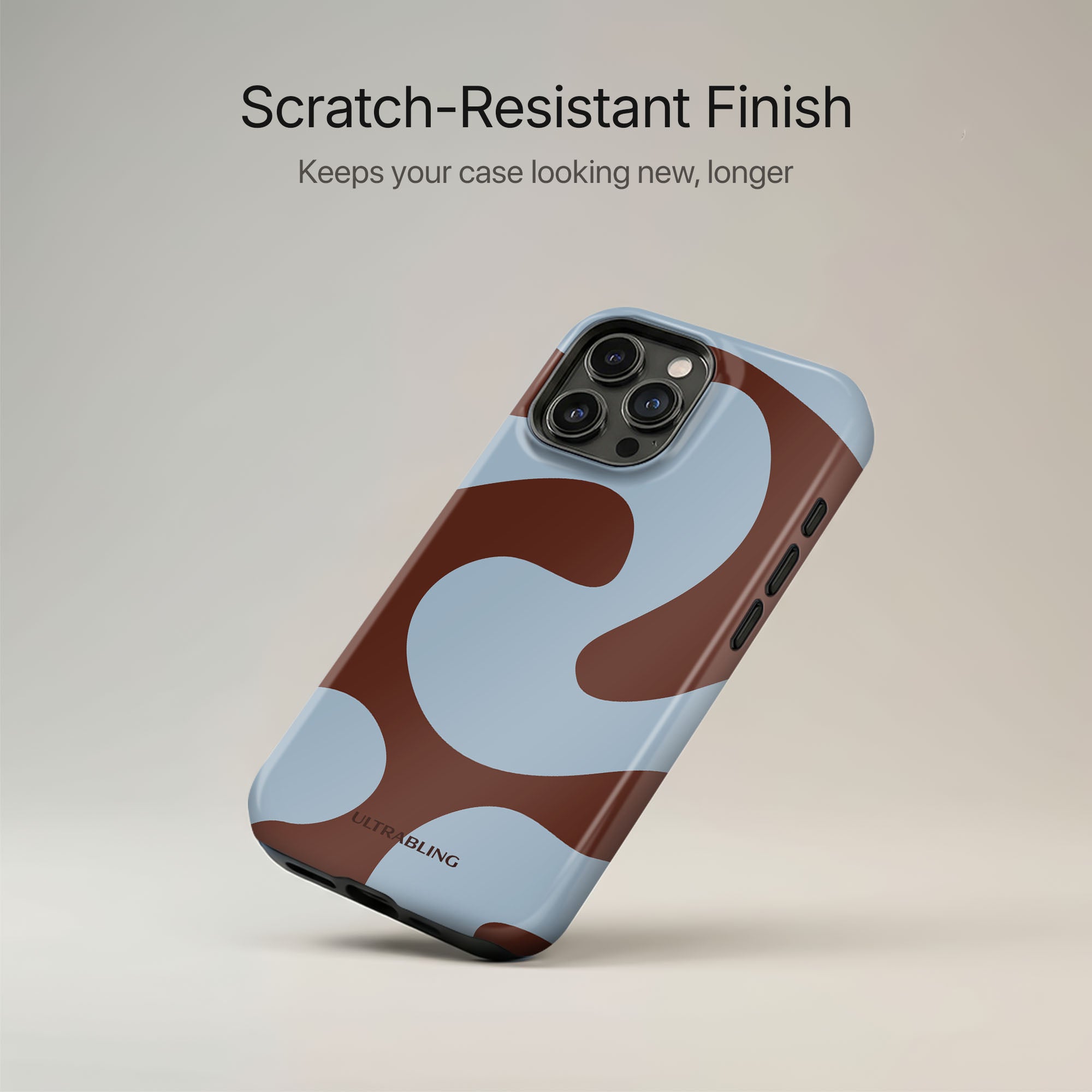 Retro Waves Ultrabling lifestyle mockup on iPhone