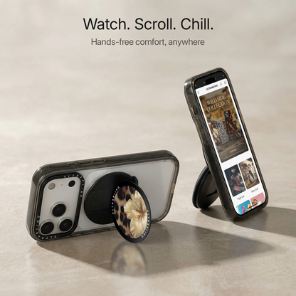 Leopard Royale Ultrabling MagSafe Phone Grip - Close-Up