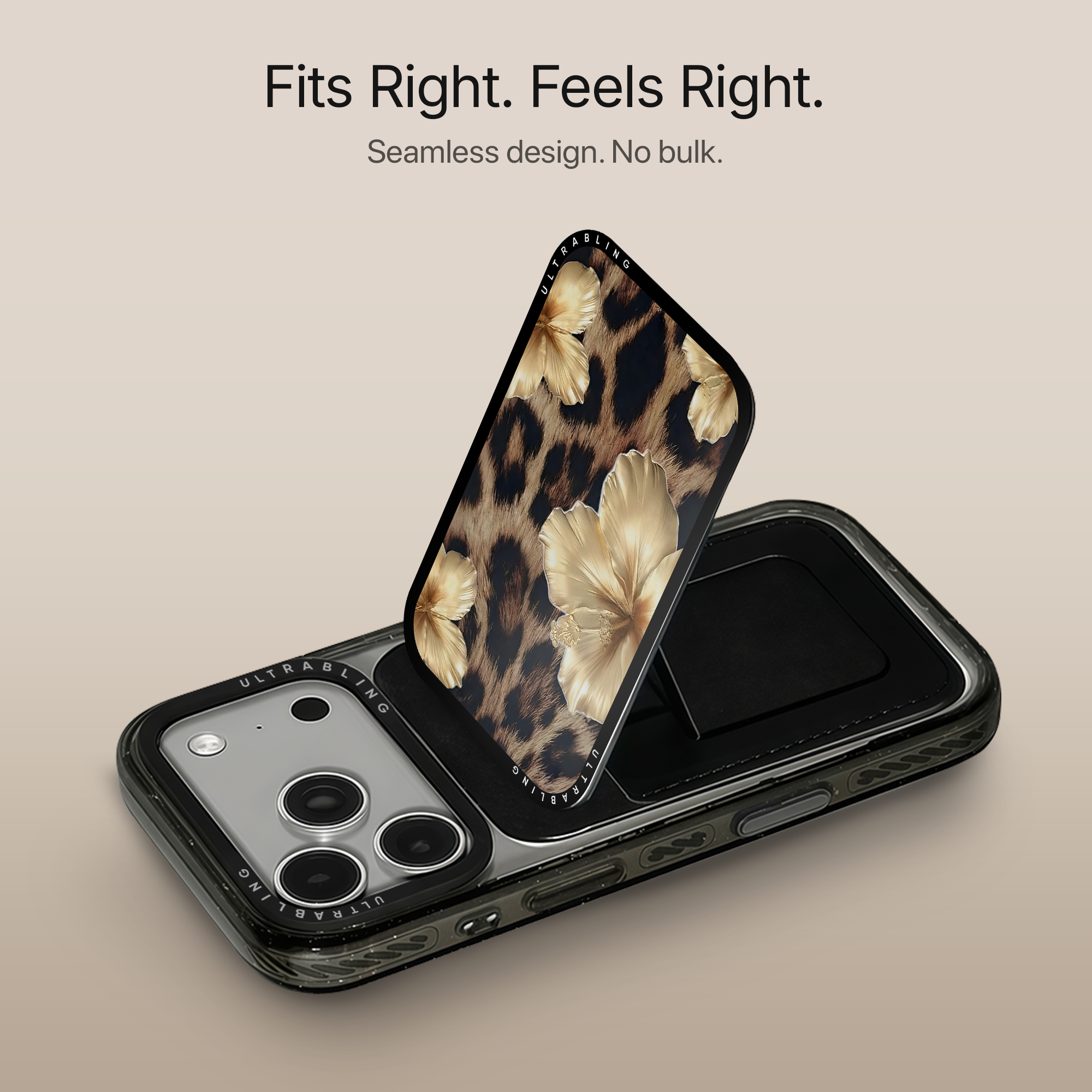 Leopard Royale MagSafe Wallet - Detail View