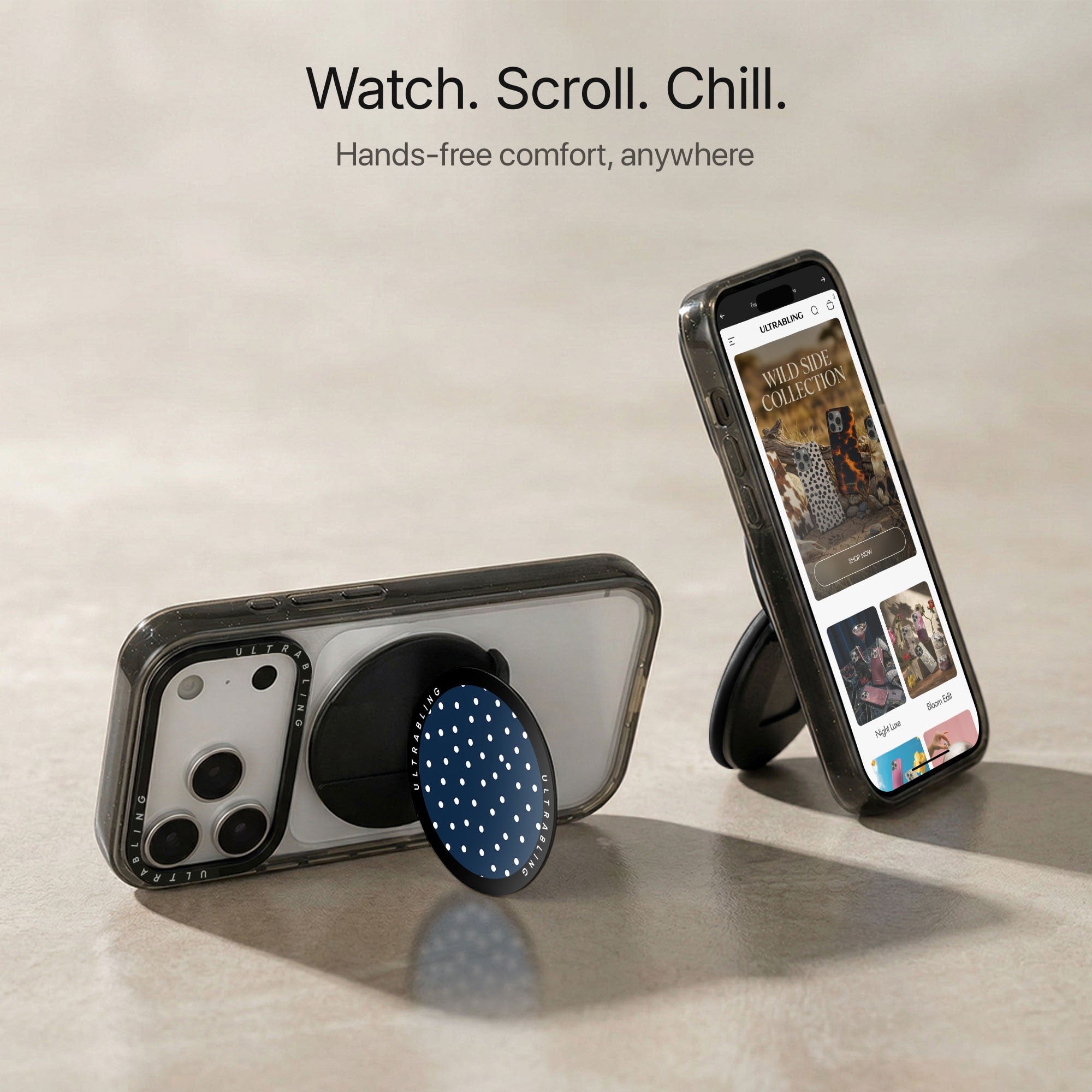 Stardust Noir - MagSafe Phone Grip