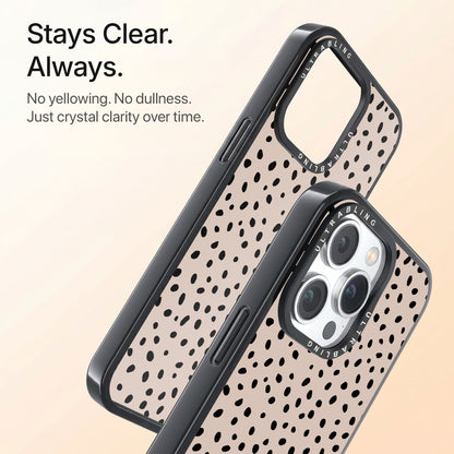 Dot Chic Ultrabling Aura iPhone case back view with camera cutout