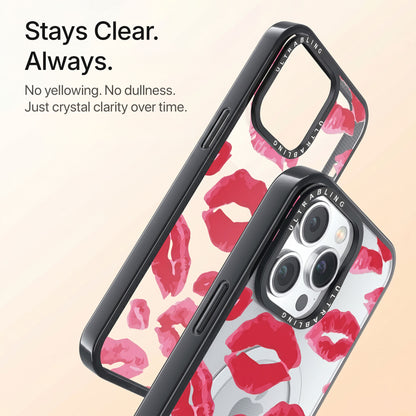Lip Lock Ultrabling Aura iPhone case back view with camera cutout