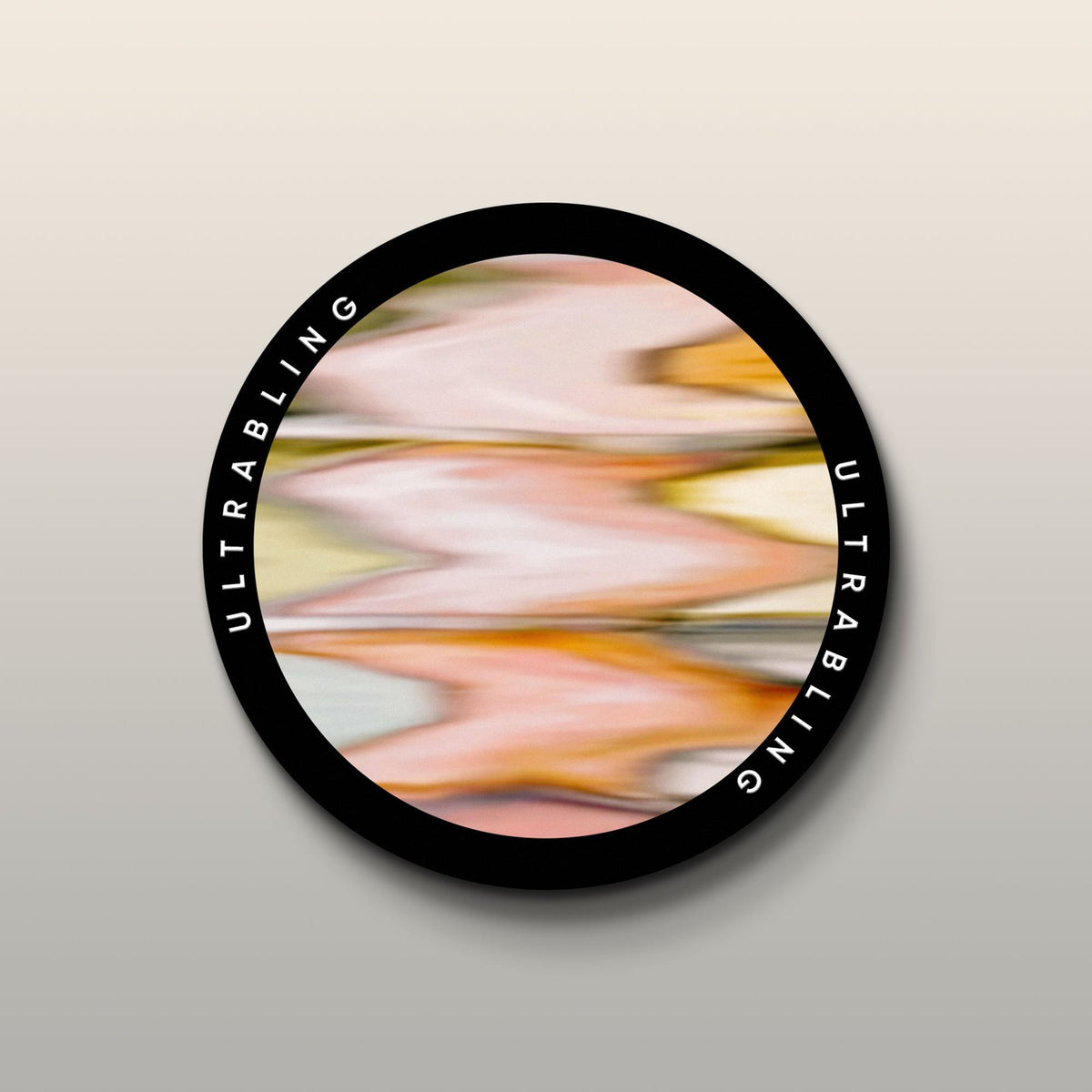 Peach Ripple - MagSafe Phone Grip by Ultrabling, Phone Grip, product view