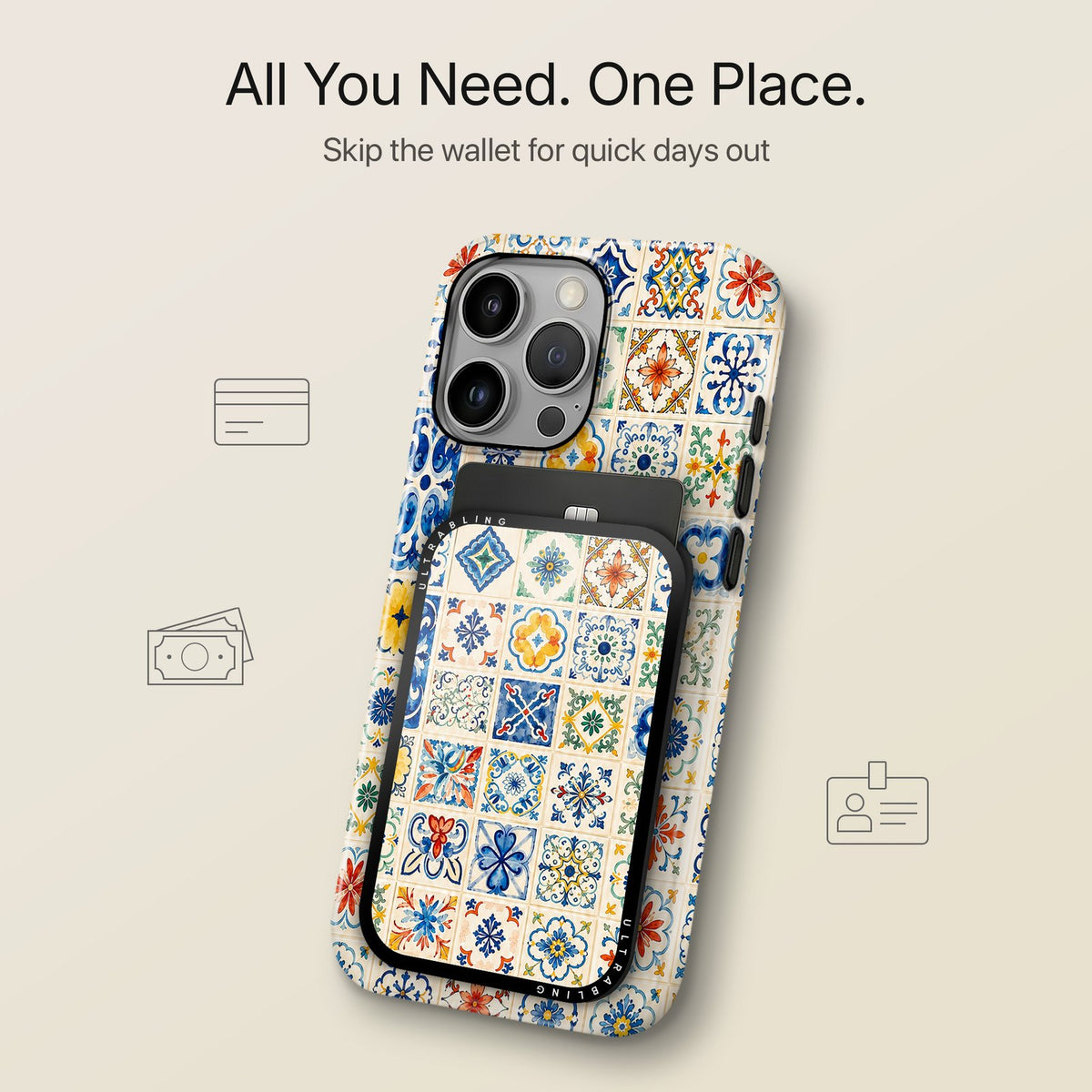 Lisbon Tile - MagSafe Wallet