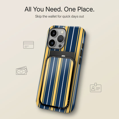 Harbor Stripe - MagSafe Wallet
