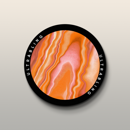Sunset Agate Ultrabling MagSafe Phone Grip - In-Hand