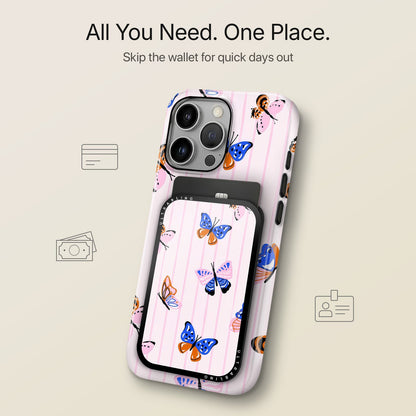 Butterfly Stripe - MagSafe Wallet