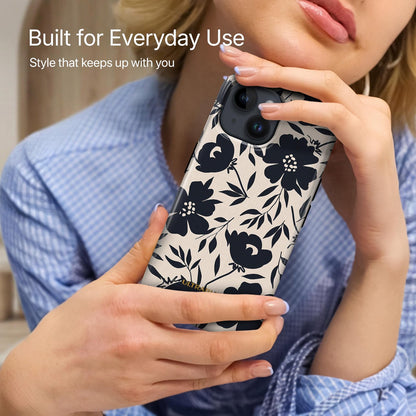 Navy Bloom - Eclipse Case