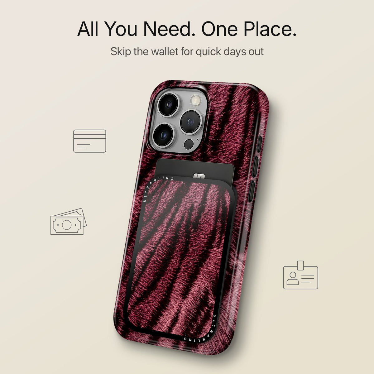 Garnet Fur - MagSafe Wallet