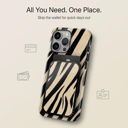 Dune Zebra - MagSafe Wallet