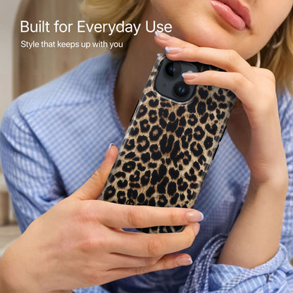 Golden Leopard Ultrabling side profile and button view