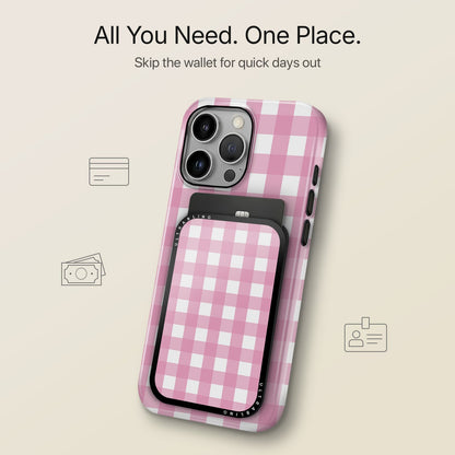 Strawberry Check - MagSafe Wallet
