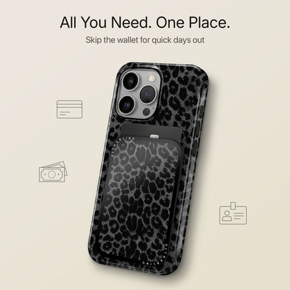 Jet Leopard - MagSafe Wallet