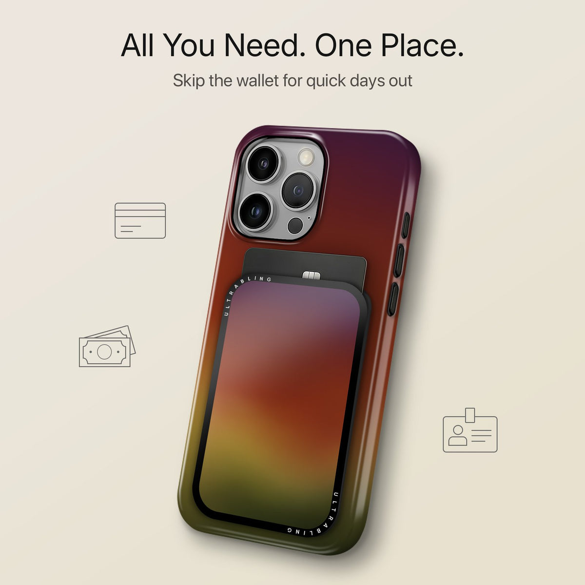 Mango Haze - MagSafe Wallet