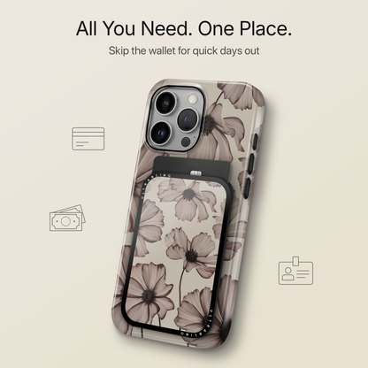 Soft Bloom MagSafe Wallet - Close Up