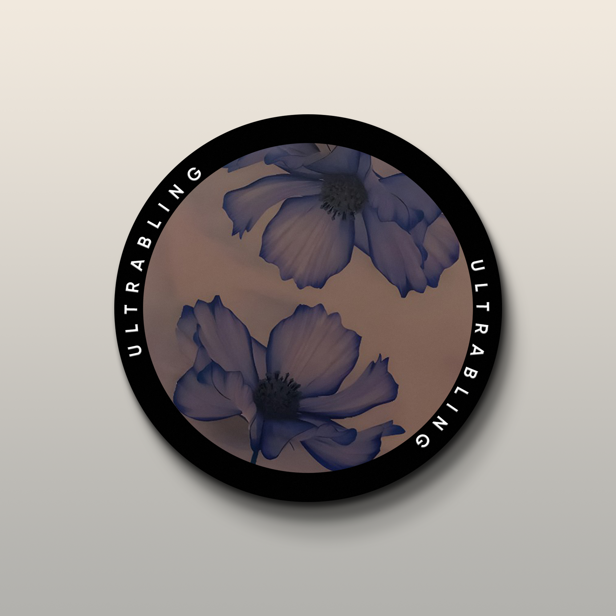 Indigo Blossom Ultrabling MagSafe Phone Grip - In-Hand