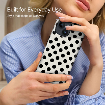Midnight Polka Ultrabling side profile and button view