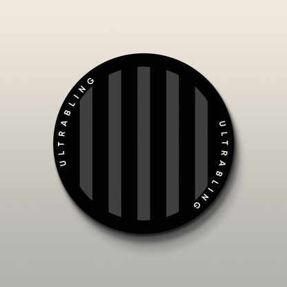 Noir Stripes Ultrabling MagSafe Phone Grip - In-Hand