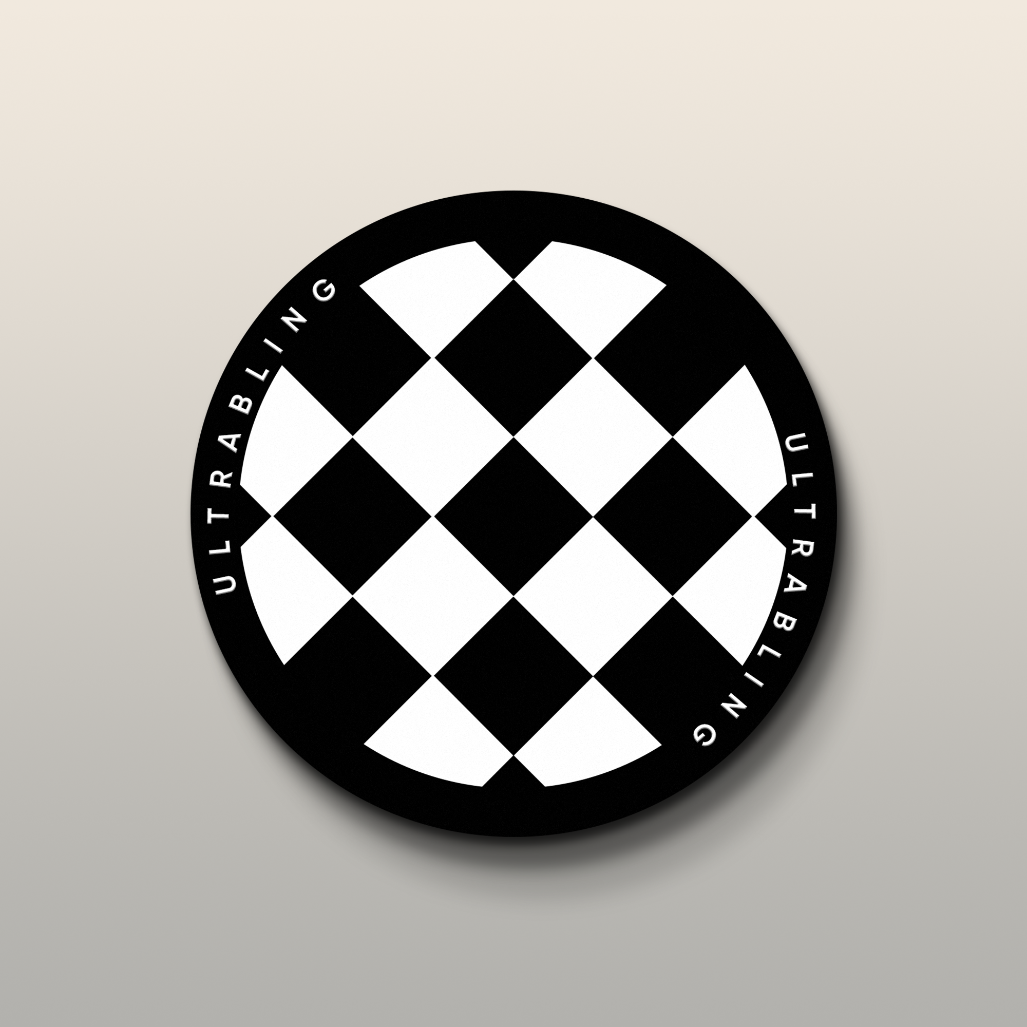 Harlequin Noir Ultrabling MagSafe Phone Grip - In-Hand