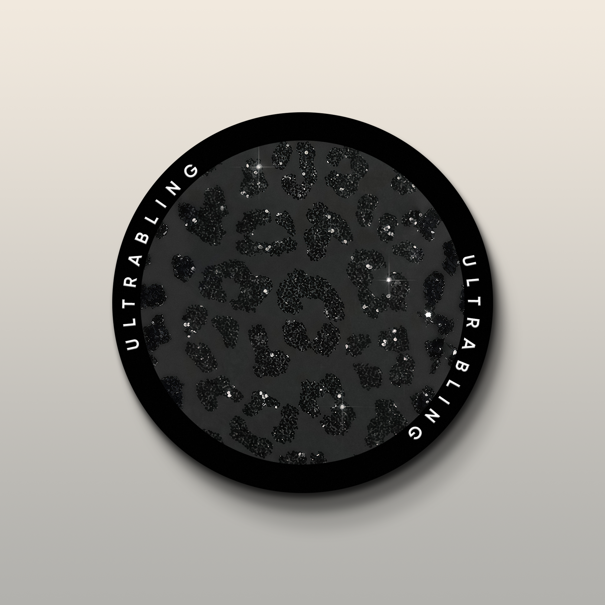 Black Stardust Ultrabling MagSafe Phone Grip - In-Hand