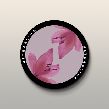 Blush Lily Ultrabling MagSafe Phone Grip - In-Hand