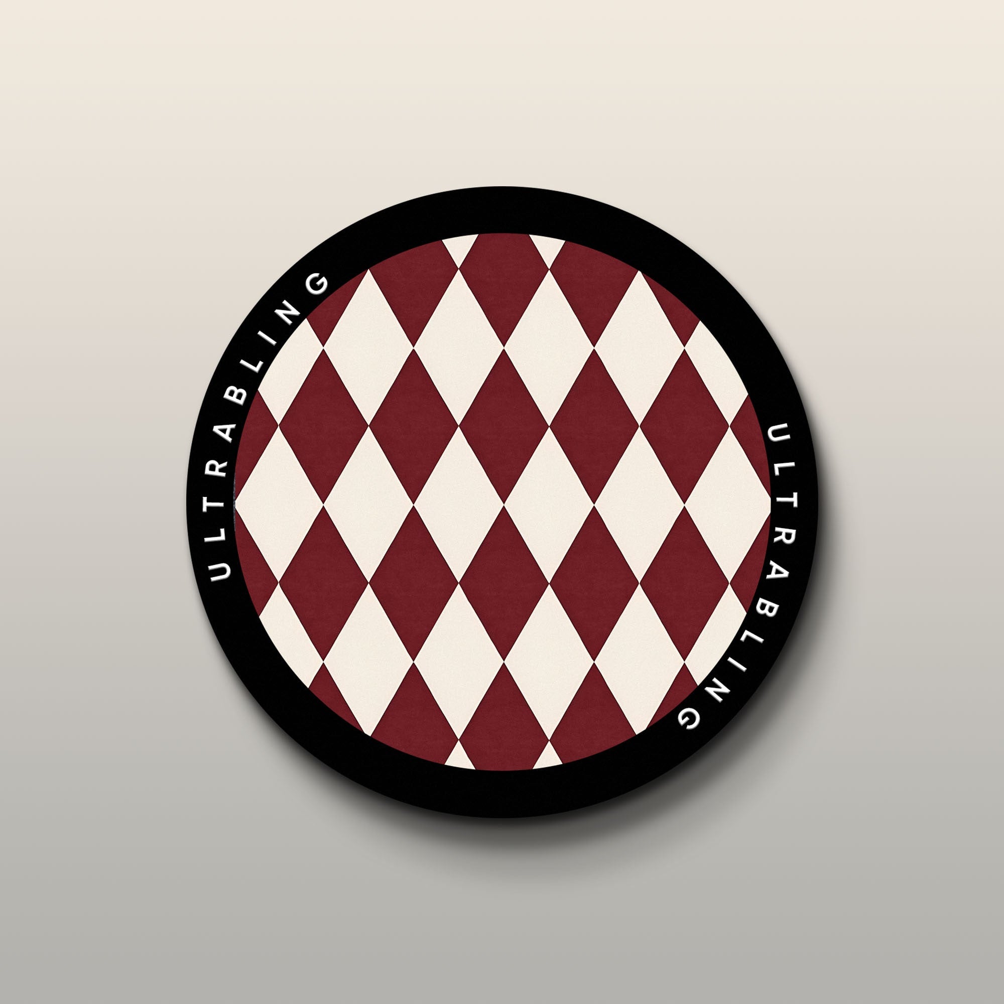 Merlot Harlequin - MagSafe Phone Grip