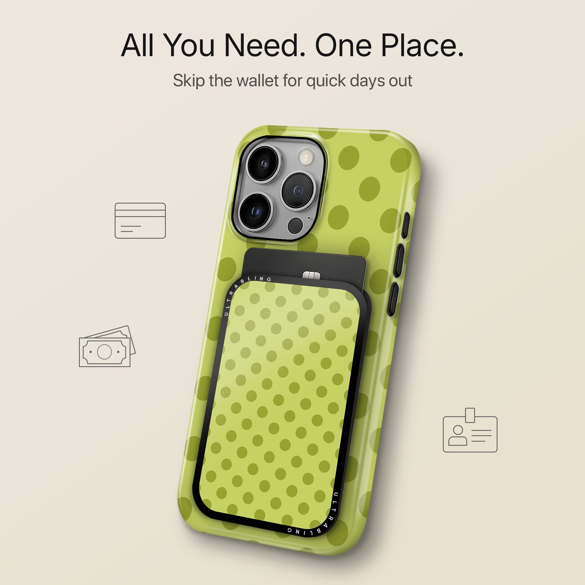Matcha Mood - MagSafe Wallet