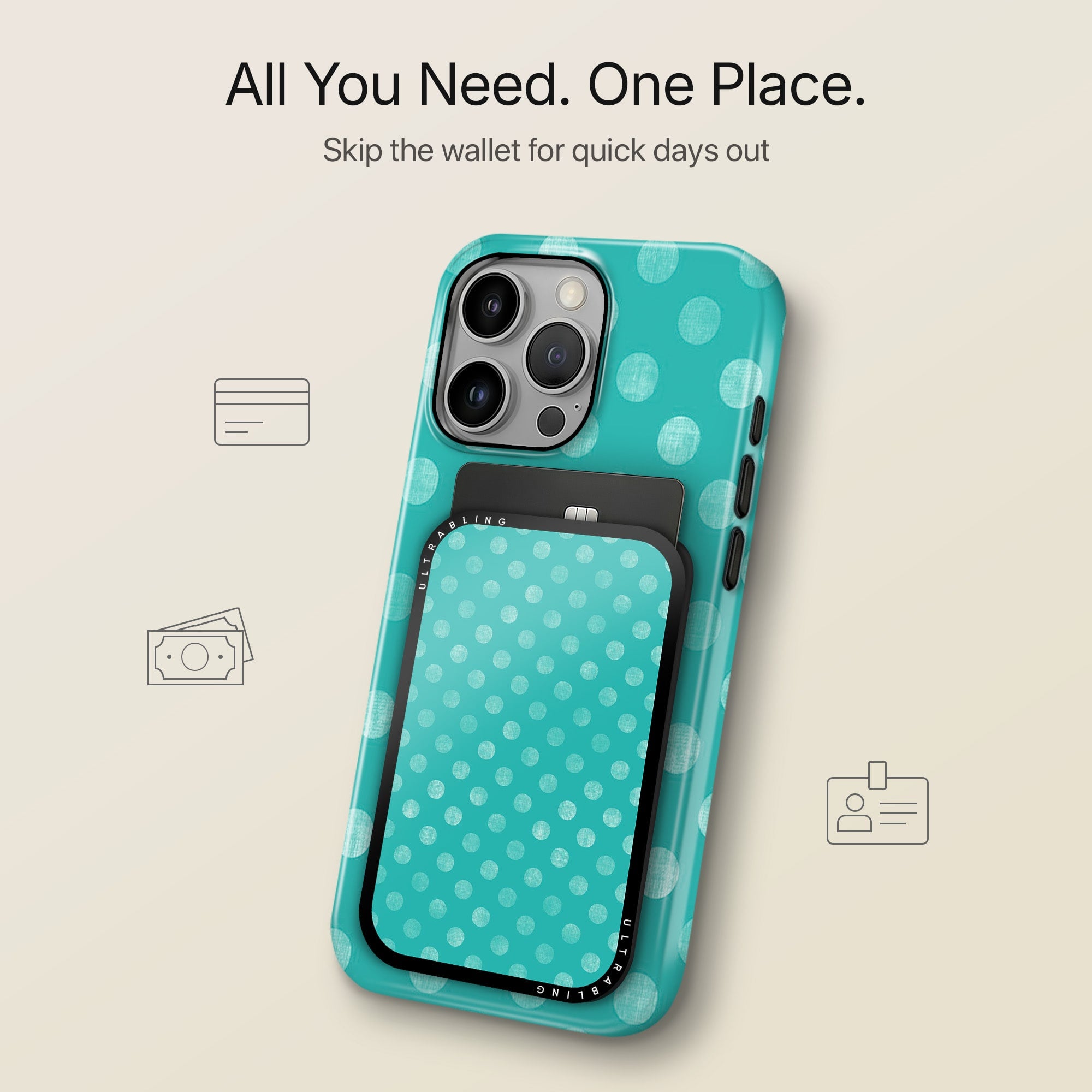 Lagoon Mood - MagSafe Wallet
