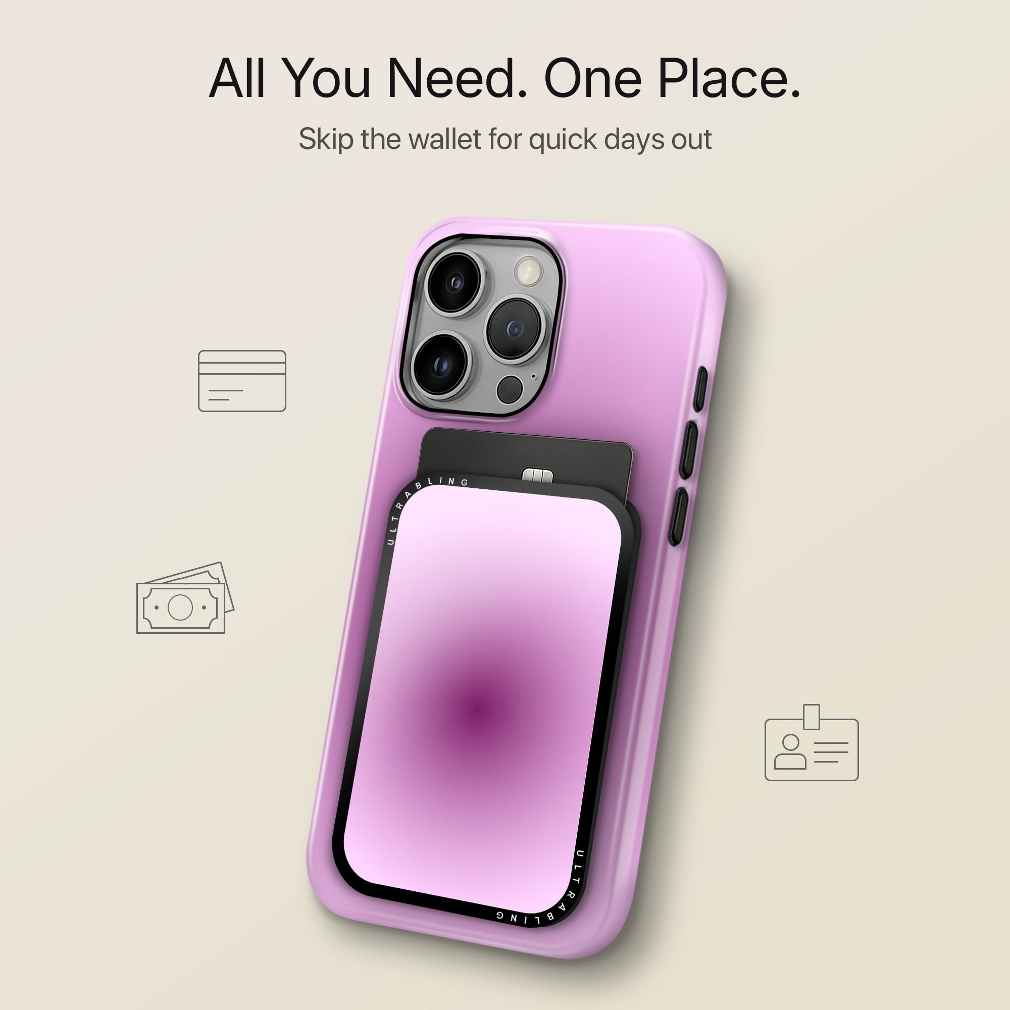 Amethyst Haze - MagSafe Wallet