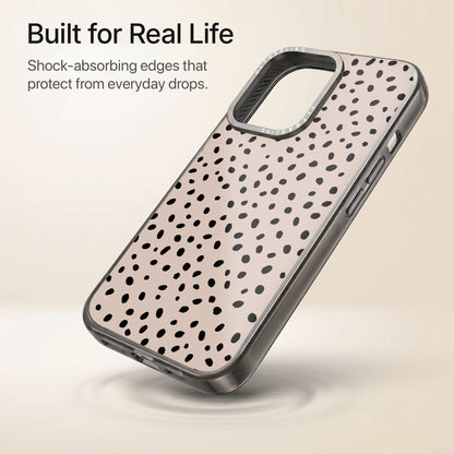 Dot Chic Ultrabling Aura iPhone case lifestyle in-hand shot