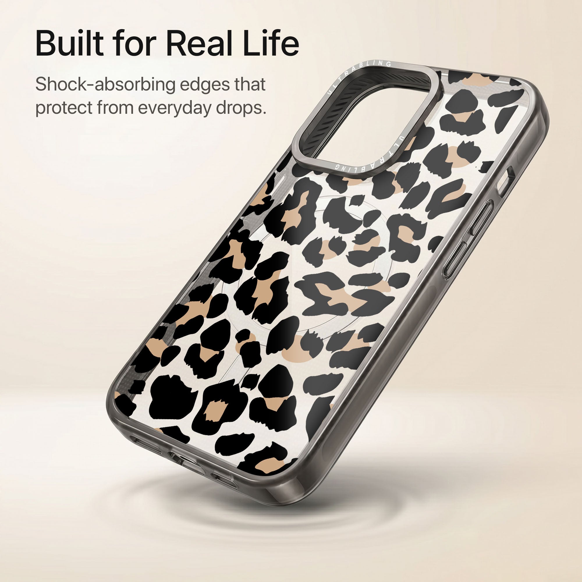 Safari Ultrabling Aura iPhone case lifestyle in-hand shot