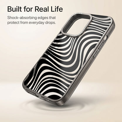 Hypnotic Ultrabling Aura iPhone case lifestyle in-hand shot
