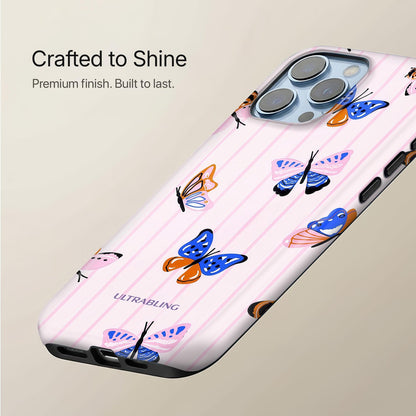 Butterfly Stripe - Eclipse Case