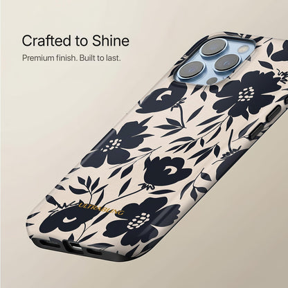 Navy Bloom - Eclipse Case