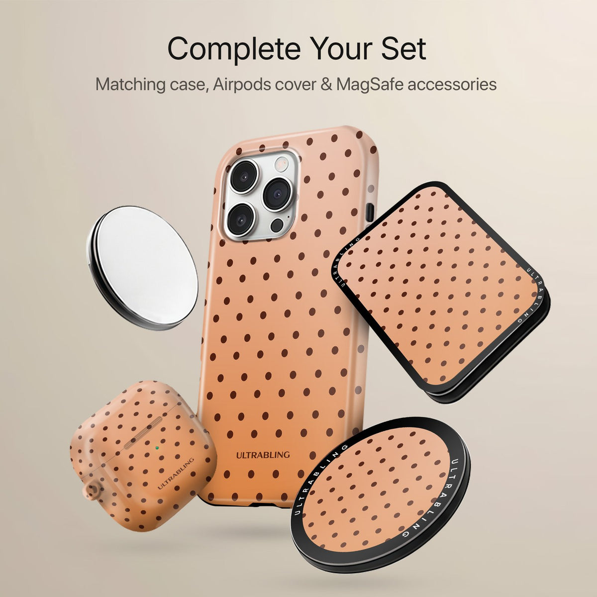Toffee Dot - MagSafe Wallet