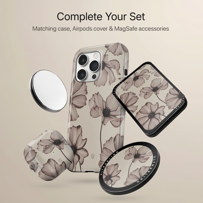 Soft Bloom MagSafe Wallet - On Phone