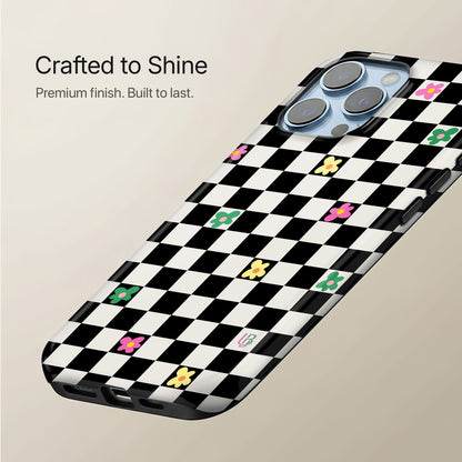 Retro Check Ultrabling statement case collection mockup