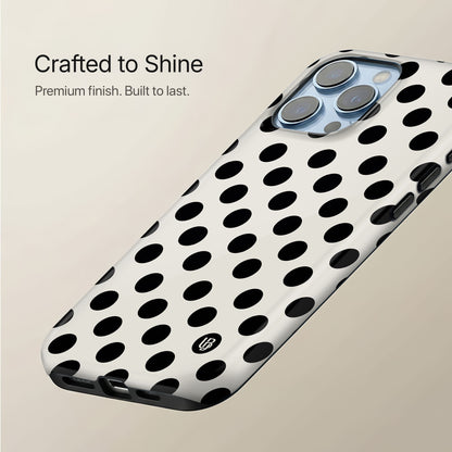 Midnight Polka Ultrabling statement case collection mockup