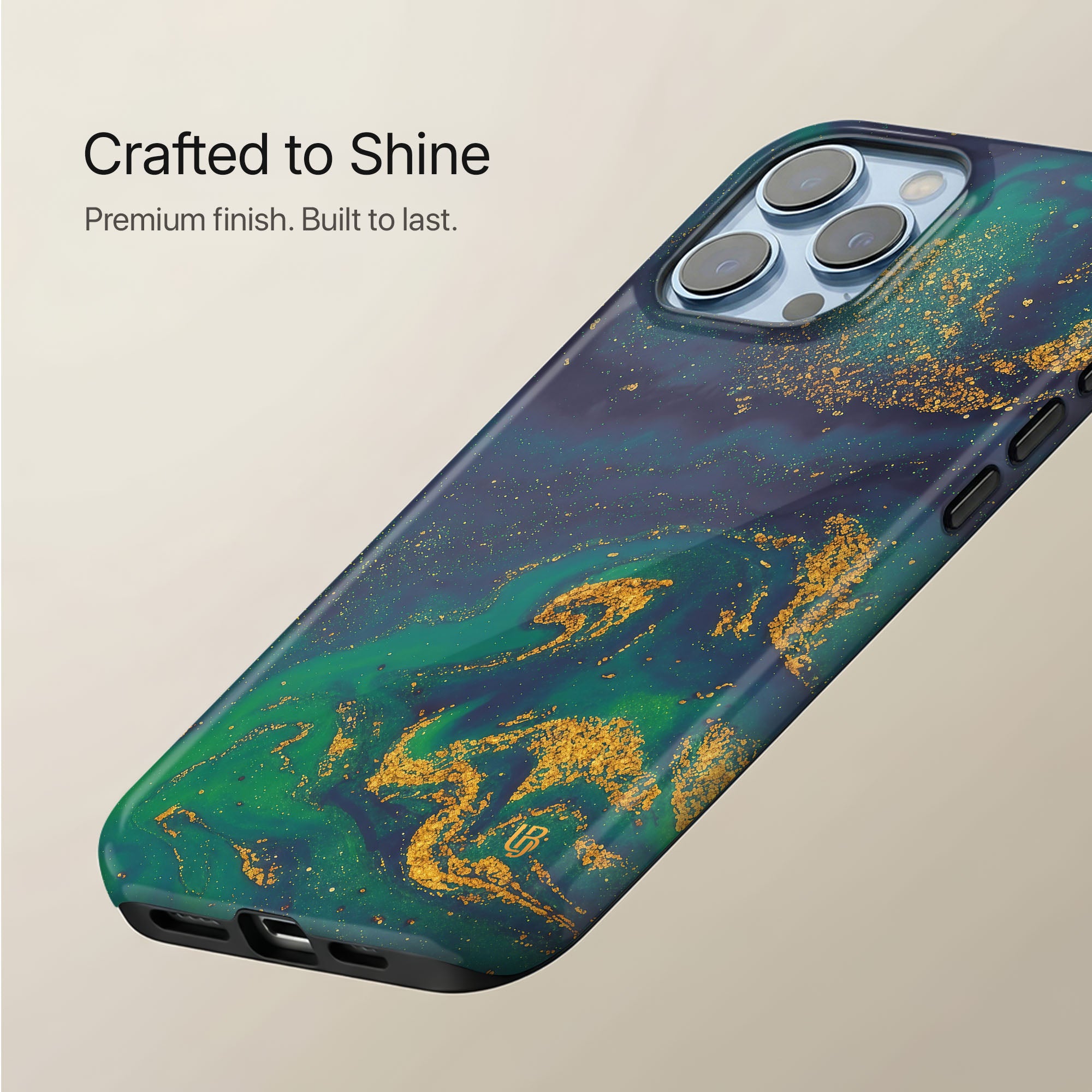 Emerald Nebula Ultrabling statement case collection mockup
