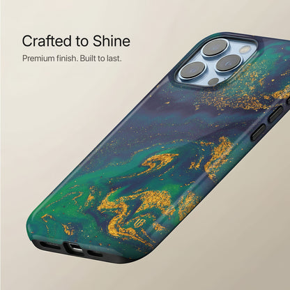 Emerald Nebula Ultrabling statement case collection mockup