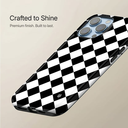 Harlequin Noir Ultrabling statement case collection mockup