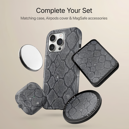 Ash Python MagSafe Wallet - On Phone
