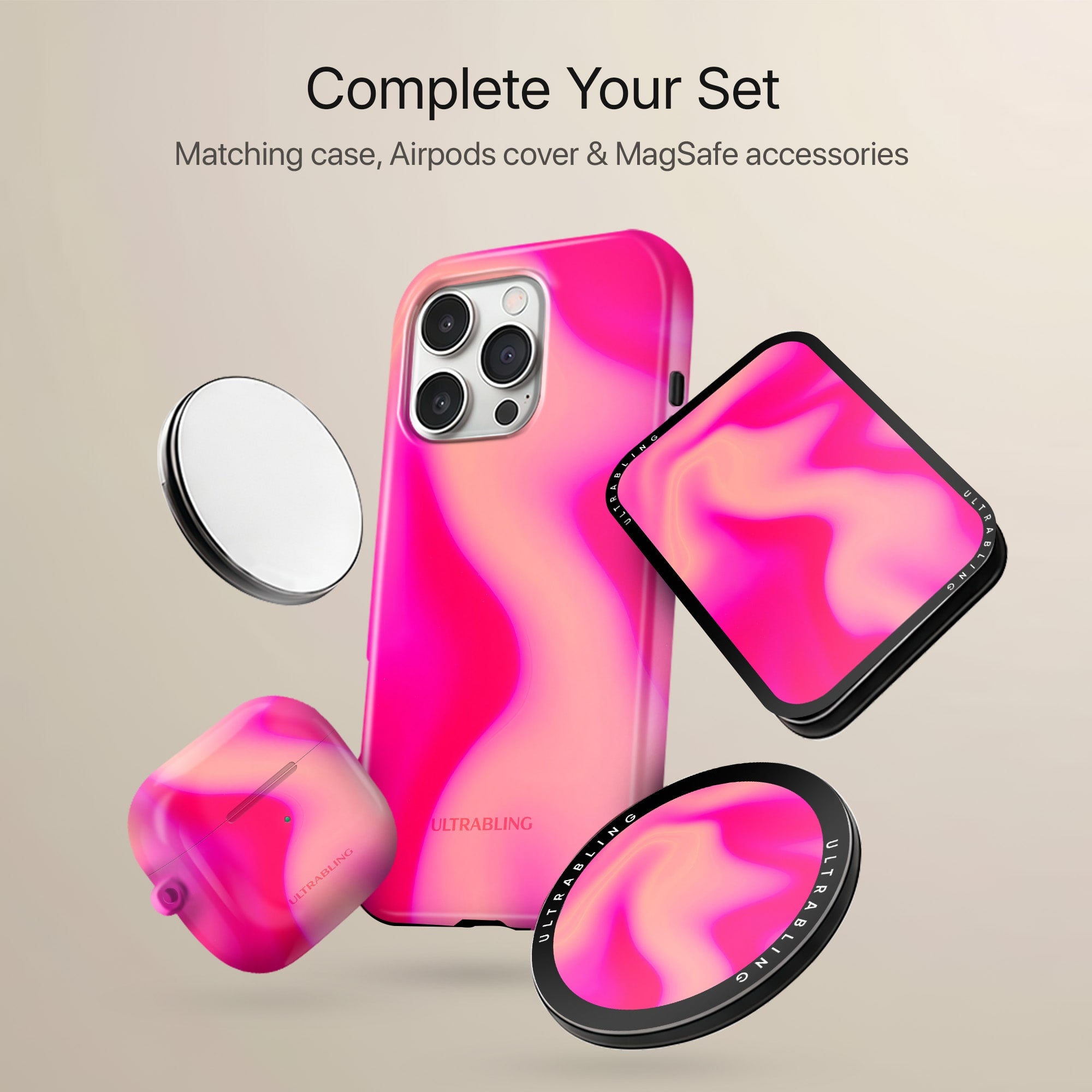 Rosé Mirage - MagSafe Wallet