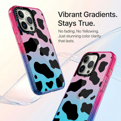 Cowgirl Ultrabling Aura iPhone case side profile showing slim design